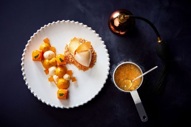 Sun-Baked Apricot with Almond